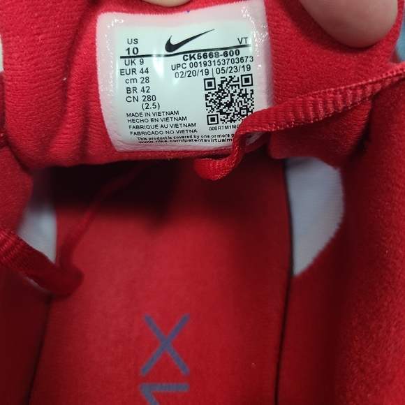 Nike Air Max 200 SP 'Voltage Purple'  Size 10 Mens- 2019 - Picture 7 of 9